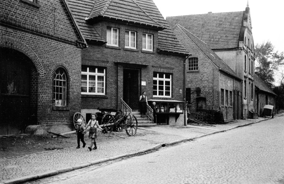 Coesfelder Straße in den vierziger Jahren